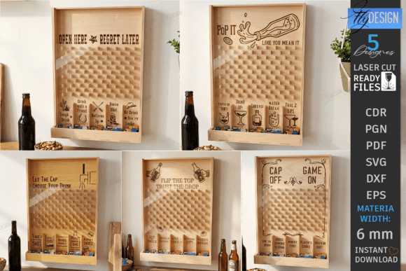 Drink Drop Bar Games Plinko: Laser Cutting Wall Decor Review
