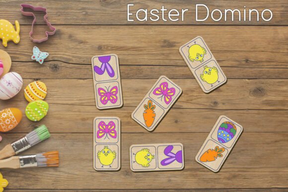 Kids Easter Domino Laser Cutting: Spring Amp Review