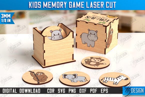 Kids Memory Training Game: Laser Cutting Review