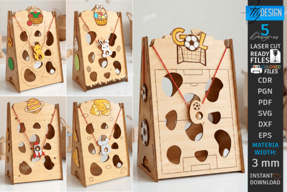 Kids Wooden Balance Toy Laser Cutting for Toys Amp Branding