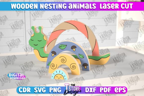 Laser Cutting Ornaments Review: Wooden Nesting Snail