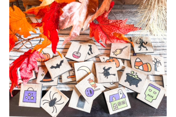 Laser Halloween Bingo Game: Autumn Amp Cutting Design