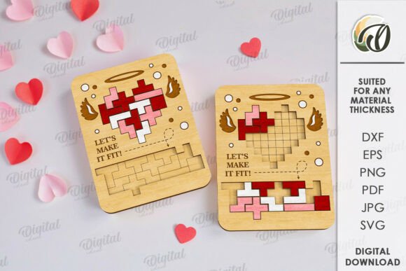 Wooden Puzzle Game Laser Cut